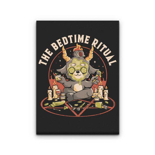 Bedtime Ritual - Canvas Print