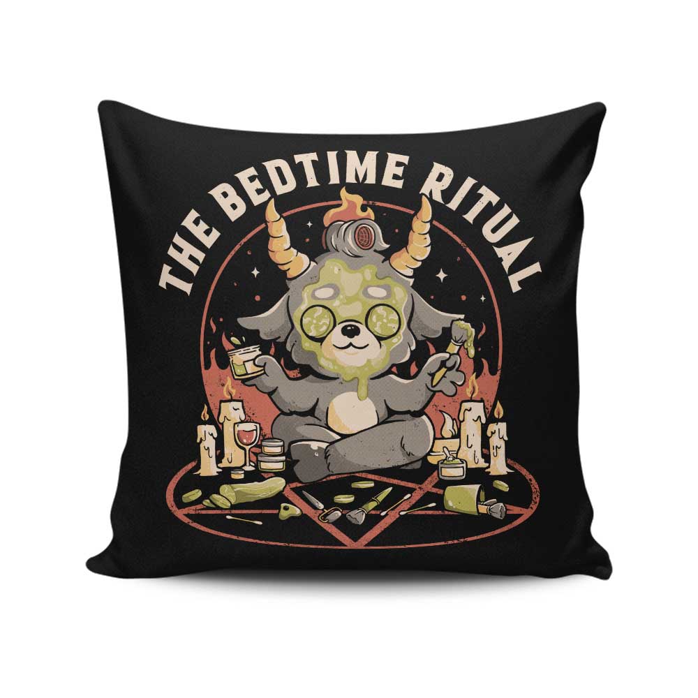 Bedtime Ritual - Throw Pillow – Once Upon a Tee