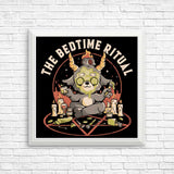 Bedtime Ritual - Posters & Prints