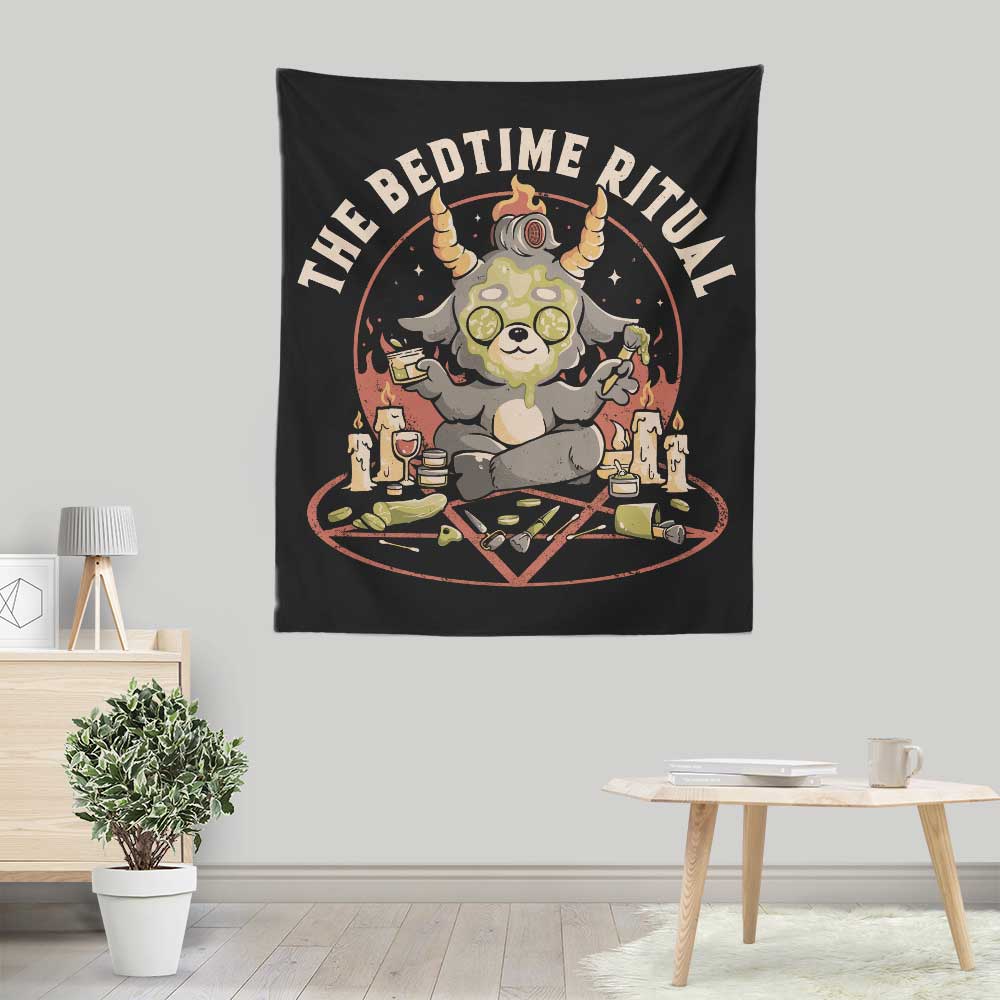 Bedtime Ritual - Wall Tapestry