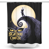 Before the Nightmare Cometh - Shower Curtain