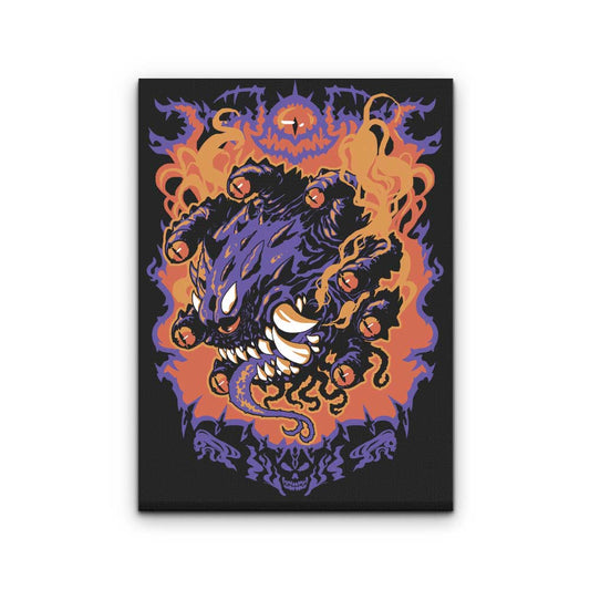 Beholder Attack - Canvas Print