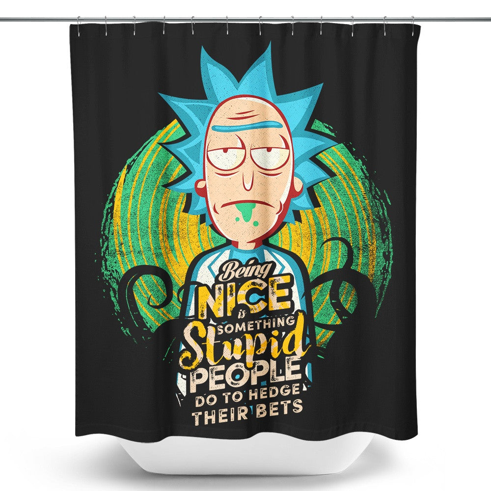 Being Nice - Shower Curtain
