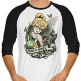 Believe in Fairies - 3/4 Sleeve Raglan T-Shirt