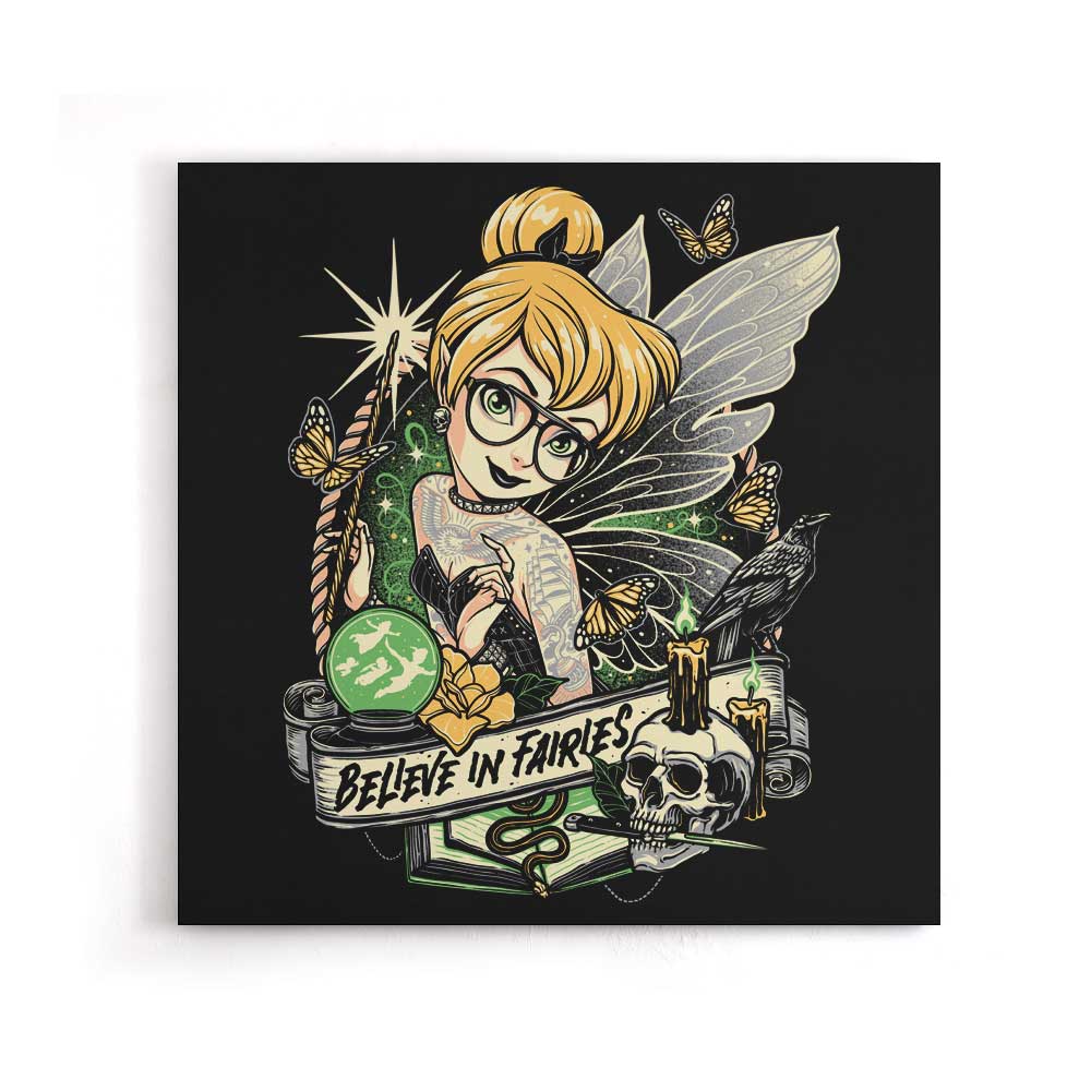 Believe in Fairies - Canvas Print