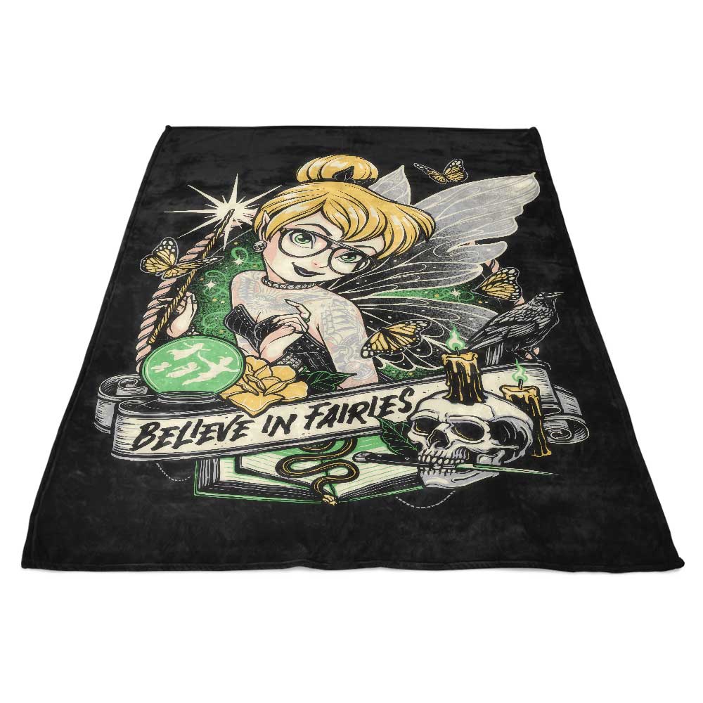 Believe in Fairies - Fleece Blanket