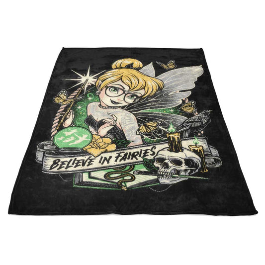 Believe in Fairies - Fleece Blanket