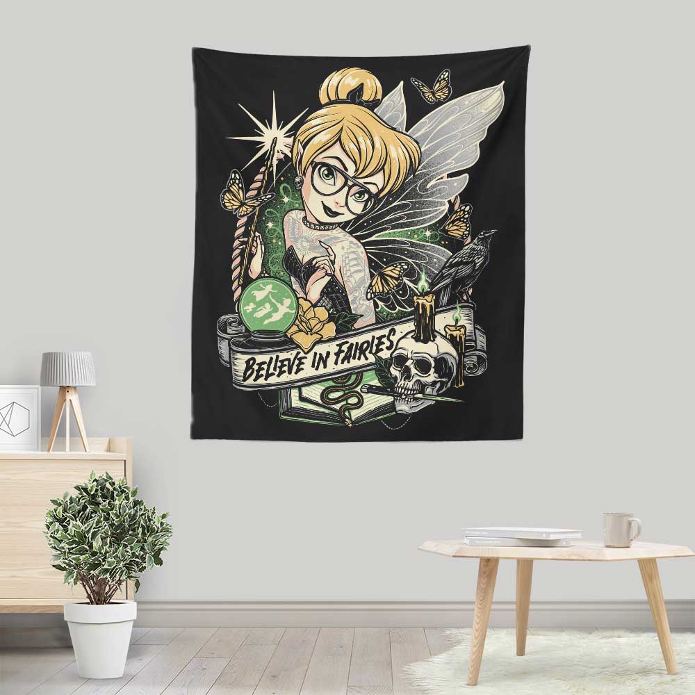 Believe in Fairies - Wall Tapestry