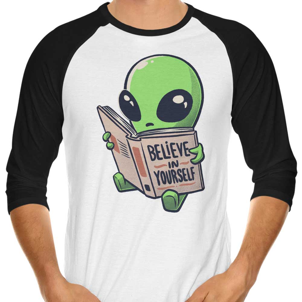 Believe in Yourself - 3/4 Sleeve Raglan T-Shirt
