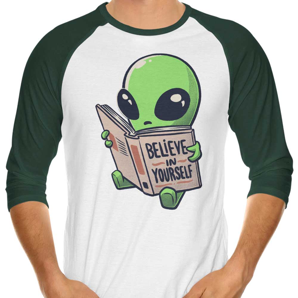 Believe in Yourself - 3/4 Sleeve Raglan T-Shirt