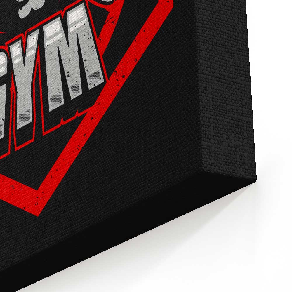 Ben Swolo's Gym - Canvas Print