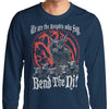 Bend the Ni (Alt) - Long Sleeve T-Shirt
