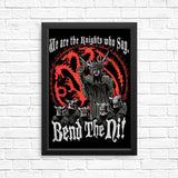 Bend the Ni (Alt) - Posters & Prints