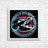 Berk Dragon Racing - Posters & Prints