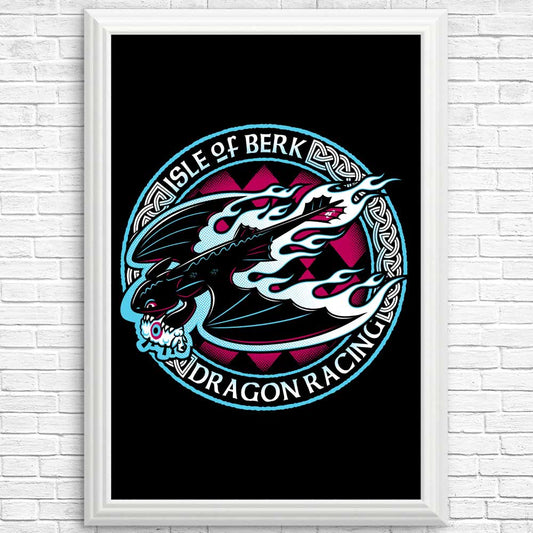Berk Dragon Racing - Posters & Prints
