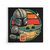 Beskar Dad - Canvas Print