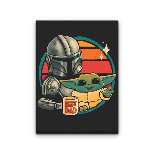 Beskar Dad - Canvas Print