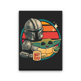 Beskar Dad - Canvas Print