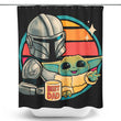Beskar Dad - Shower Curtain