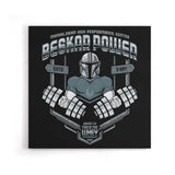 Beskar Power - Canvas Print