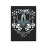 Beskar Power - Canvas Print