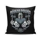Beskar Power - Throw Pillow