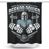 Beskar Power - Shower Curtain