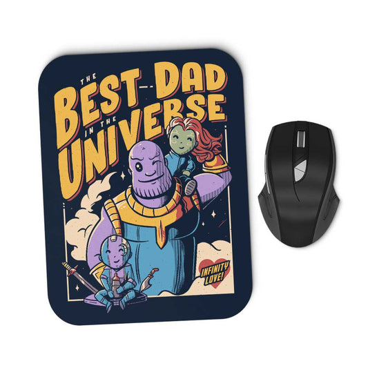 Best Dad in the Universe - Mousepad