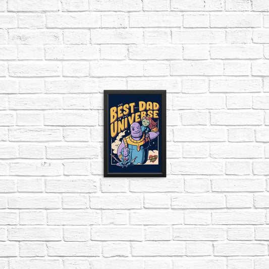 Best Dad in the Universe - Posters & Prints