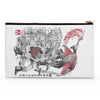 Between Worlds Sumi-e - Accessory Pouch