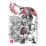 Between Worlds Sumi-e - Tote Bag