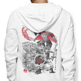 Between Worlds Sumi-e - Hoodie