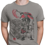 Between Worlds Sumi-e - Men's Apparel