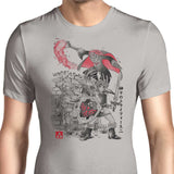 Between Worlds Sumi-e - Men's Apparel