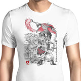 Between Worlds Sumi-e - Men's Apparel