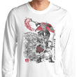 Between Worlds Sumi-e - Long Sleeve T-Shirt