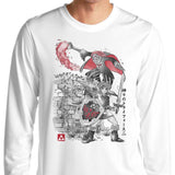 Between Worlds Sumi-e - Long Sleeve T-Shirt