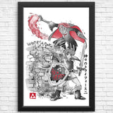 Between Worlds Sumi-e - Posters & Prints