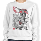 Between Worlds Sumi-e - Sweatshirt