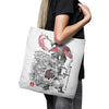 Between Worlds Sumi-e - Tote Bag