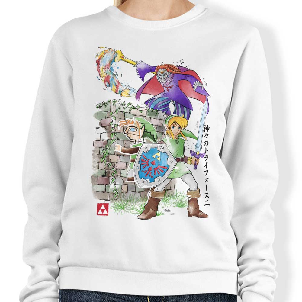 Between World's Watercolor - Sweatshirt