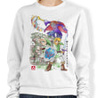 Between World's Watercolor - Sweatshirt