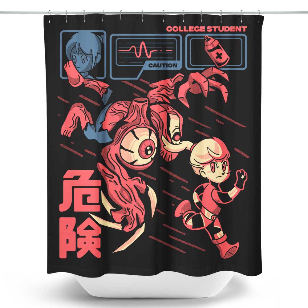 Beware the Doctor - Shower Curtain