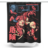 Beware the Doctor - Shower Curtain