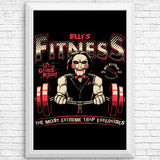 Billy's Fitness - Posters & Prints
