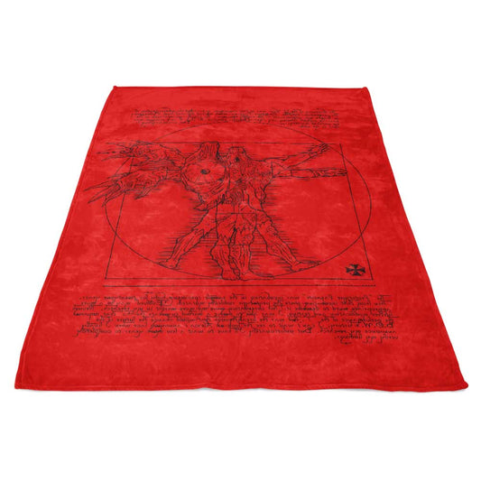 Birkin Vitruvian - Fleece Blanket