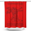 Birkin Vitruvian - Shower Curtain