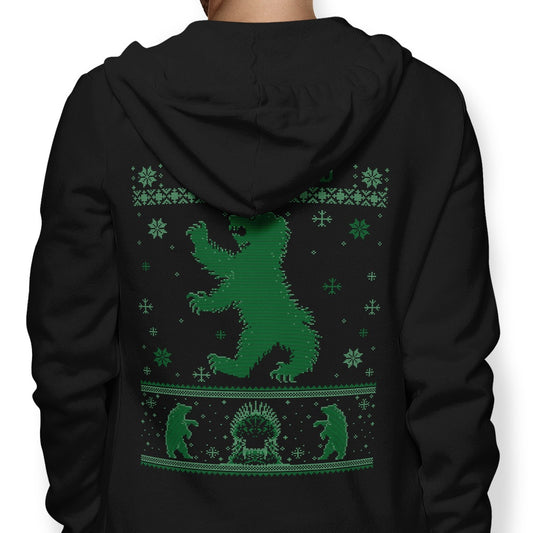 Navy Bear Sweater - Hoodie