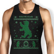 Navy Bear Sweater - Tank Top