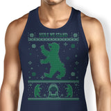 Navy Bear Sweater - Tank Top